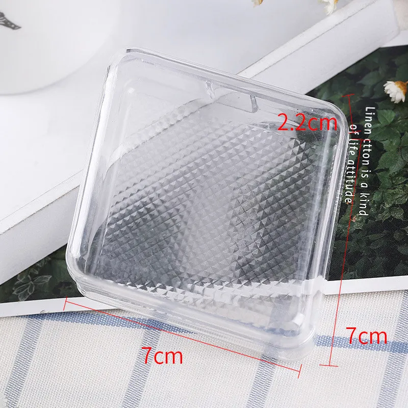 

Empty Container Storage Case Clear Box For puff False Eyelash beads bracelet Earrings Nail Tips Glitters sundries F20173737