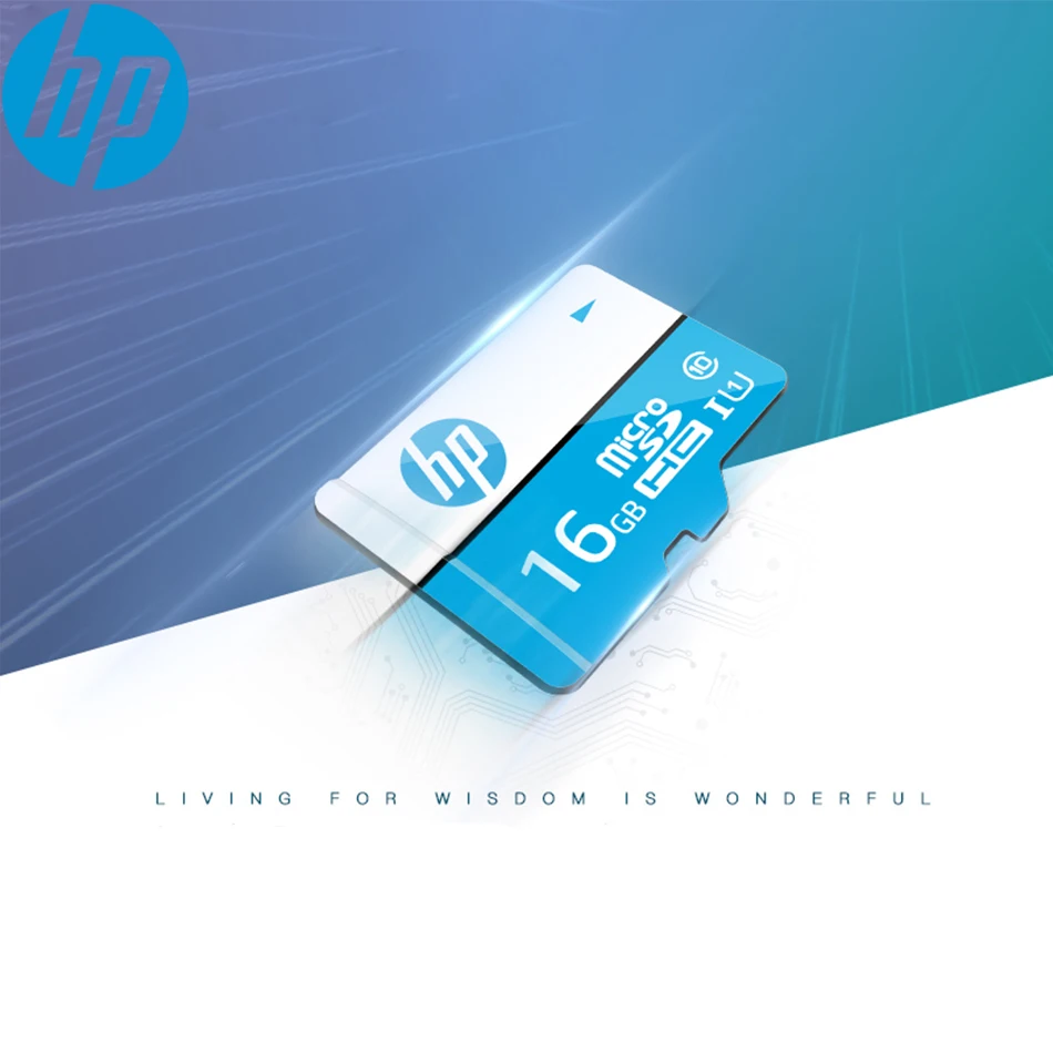 Дешевый Оригинальный hp Micro SD карты памяти Class10 USH I 100 м с sd карта memoria C10 Mini SD карты памяти для мобильного телефона автомобиля Tablet