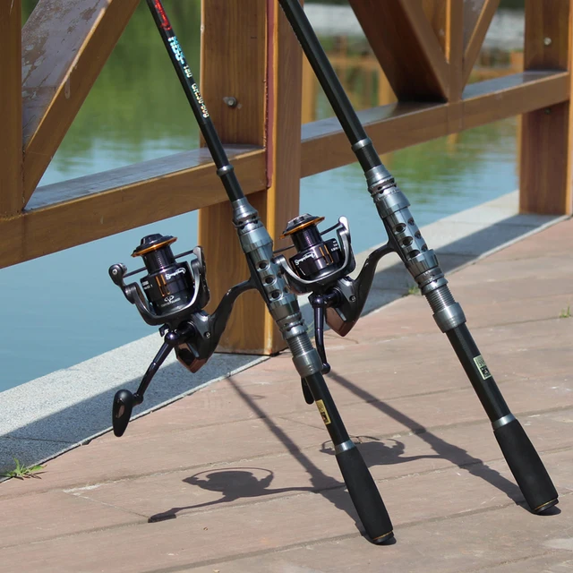 Telescopic Fishing Rod Reel Combo - Spinning Fishing Rod Combo 1.8