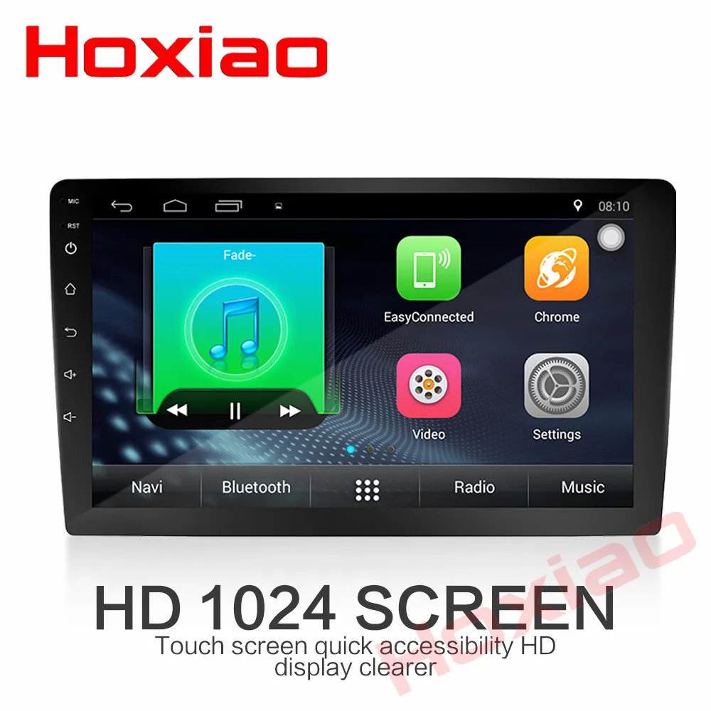 Top Hoxiao Android 6 for Toyota Prado 120 Land Cruiser 2004-2009 GPS HD multimedia player map navigation WIFI 9 inch 2DIN car radio 3