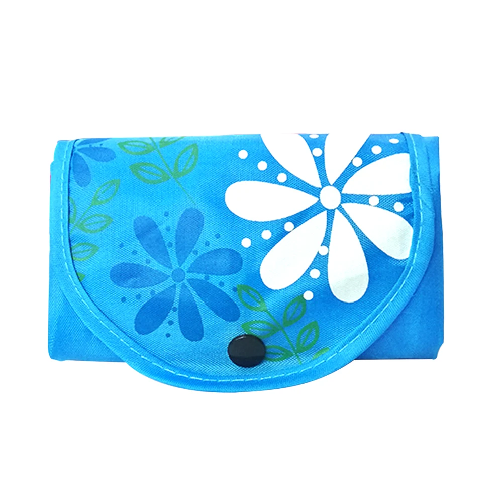 

Women Printing Storage Bags Large Capacity Floral Foldable Tote Reusable Shopping Handbag Oxford Cloth
