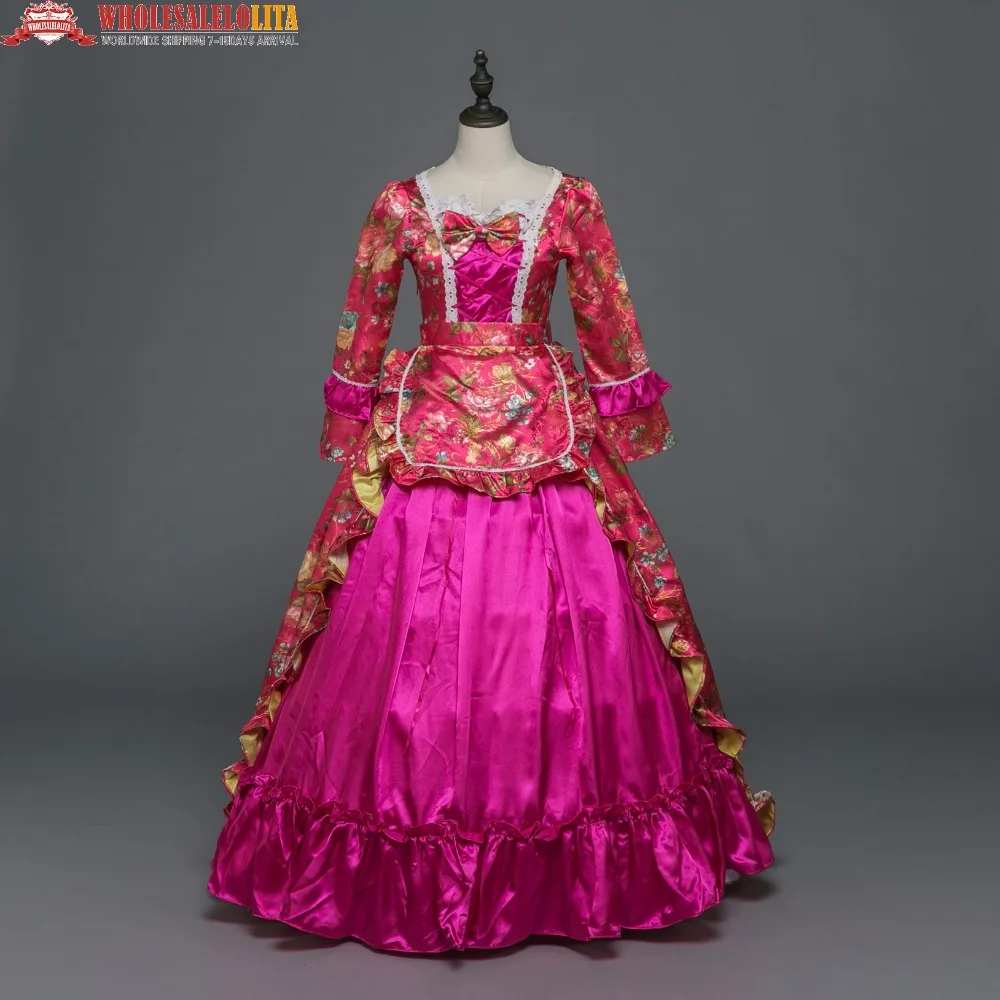 

New Holiday Marie Antoinette Clothing Victorian Rococo Prom Dress Renaissance Vintage Ball Gown Inspired Elegant Costumes