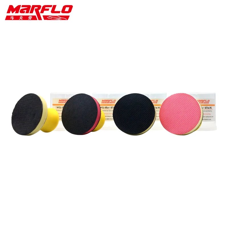 Marflo мойка автомобиля Волшебная глина губка для мытья автомобиля губка для ремонта ткань щетка аппликатор держатель для чистки