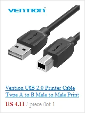 Vention USB 2,0 Удлинительный кабель «Папа-мама» USB кабель Удлинительный USB кабель 1 м 1,5 м 2 м 3 м удлинитель шнура для ПК ноутбука HD