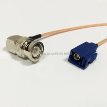 Модем коаксиальный кабель BNC мужской правый угловой переключатель FAKRA разъем кабель RG316 Pigtail 15 см " адаптер