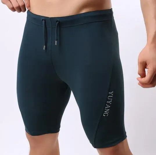 wholesale 2016 men multi-function sweatpants skinny bodybuilding brand swimsuit Nylon Swimming Beach trunks fitness pants