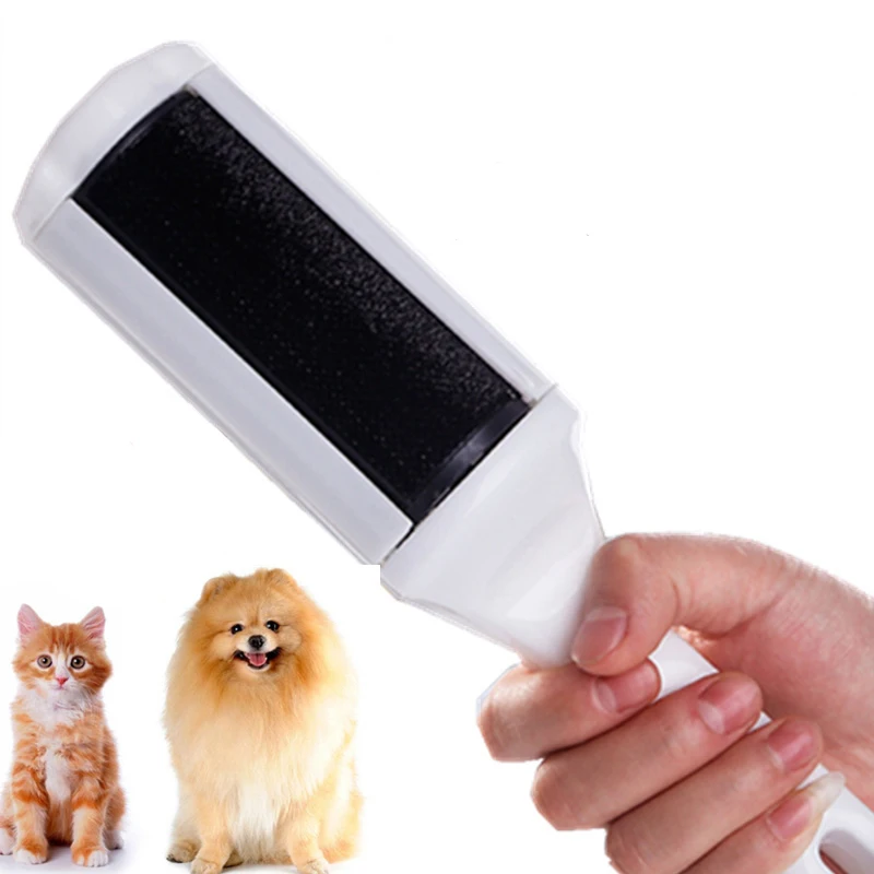 Portable Reusable Clothes Coat Sticky Lint Roller Dog Pet Hair Remover