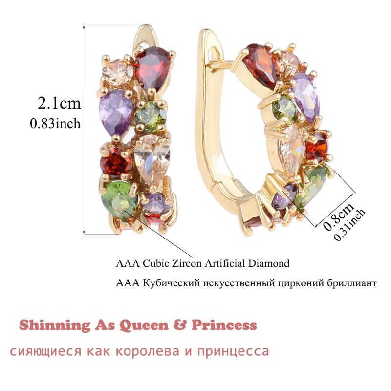 Хит продаж разноцветные модные ювелирные изделия Мона Лиза качество AAA с