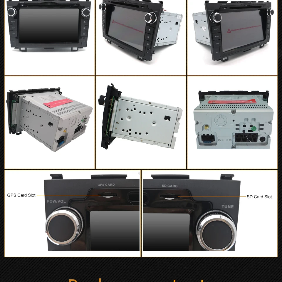 Flash Deal KLYDE 8" 4G WIFI Android 8.0 Octa Core PX5 4GB RAM 32GB ROM Car DVD Multimedia Player Stereo Radio For Honda CRV CR-V 2006-2011 6