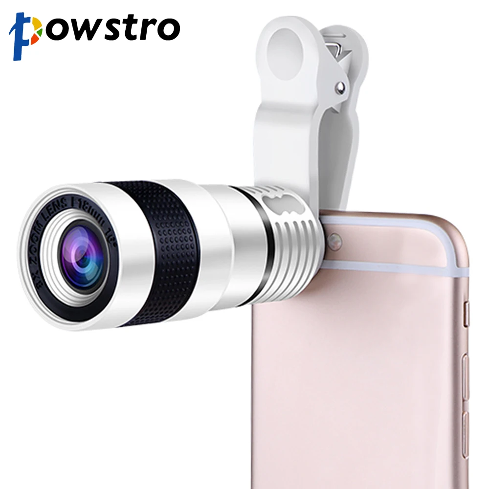 Powstro 8X Zoom Phone Telephoto Camera Lens Special Design