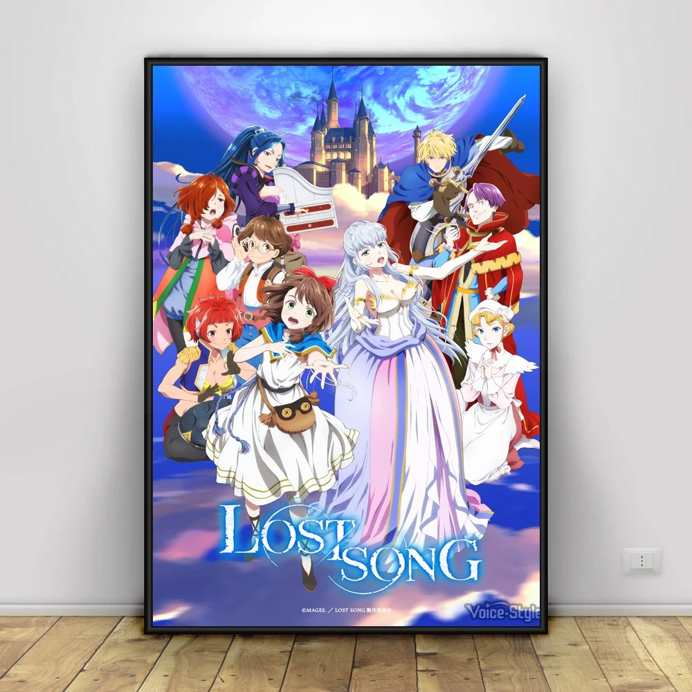

Lost Song Art Silk Poster Home Decor 12x18 20x30inch