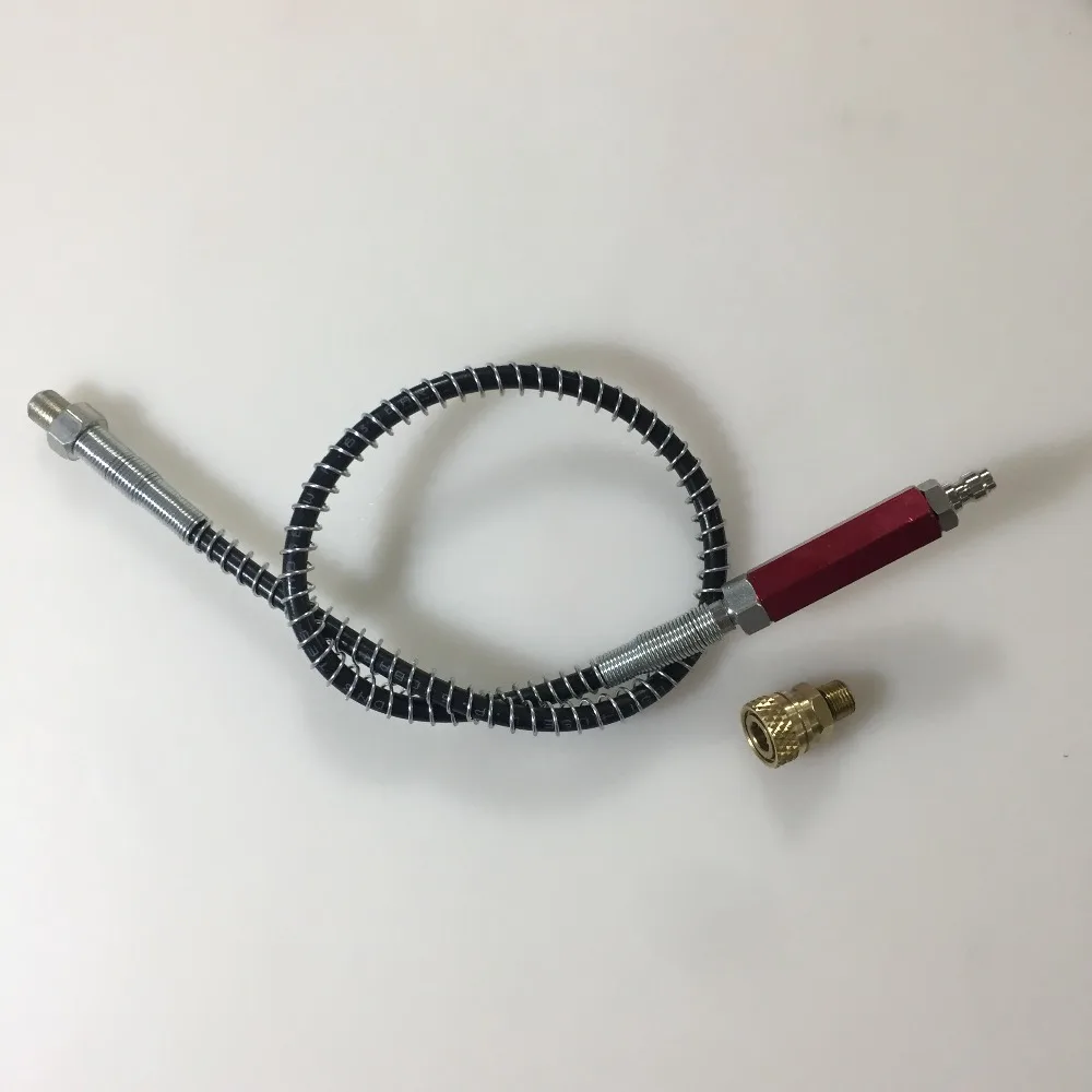 

PCP Airsoft Air Compressor Hand Pump M10x1 Thread Water-Oil Separator with Female Quick Disconnect Release High Pressure Hose