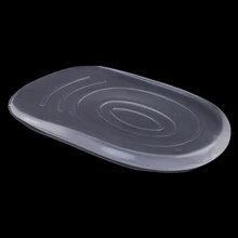 Velishy/Лидер продаж; 1 пара прозрачных силиконовых стелек; Мягкие Удобные стельки для ног; обувь для мужчин и женщин; амортизирующая утолщенная подушка