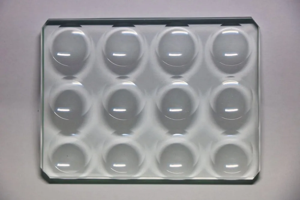 

Microscope Slides 5mm Thickness 12 Concave cavity 12 Well 3 rows x 4