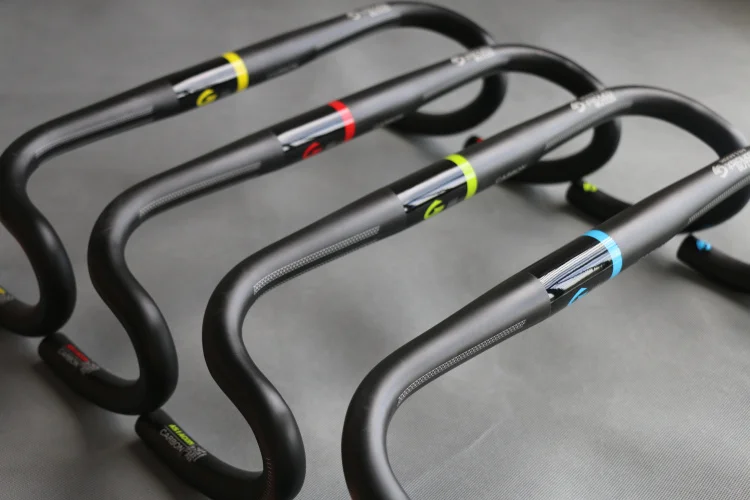 

ASISCOM UD Full Carbon Road Bicycle Handlebar 31.8mm Circular Bike Bent Bar Racing Handle 400/420/440mm Red/Yello/Blue/Green