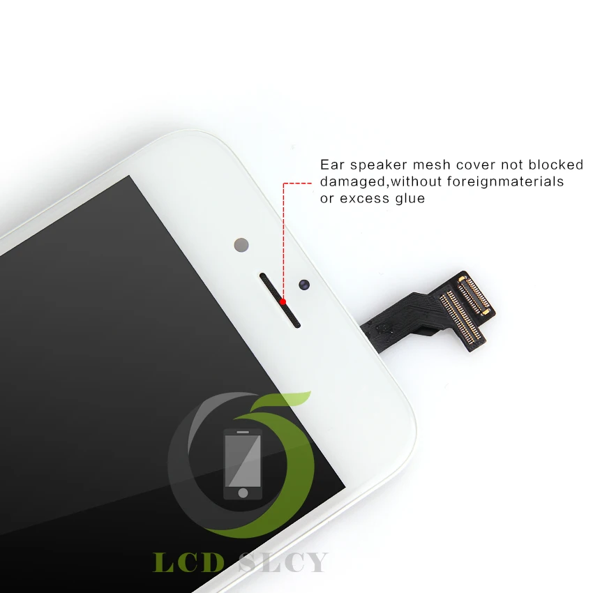20 штук, класс AAA, 4,7 дюймов, высокий экран для iPhone 6, 6G, ЖК-экран, сменный объектив, сенсорный дигитайзер, DHL
