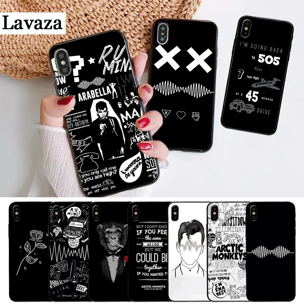 

Lavaza Arctic monkey Pop music Silicone Case for iPhone 5 5S 6 6S Plus 7 8 X XS Max XR