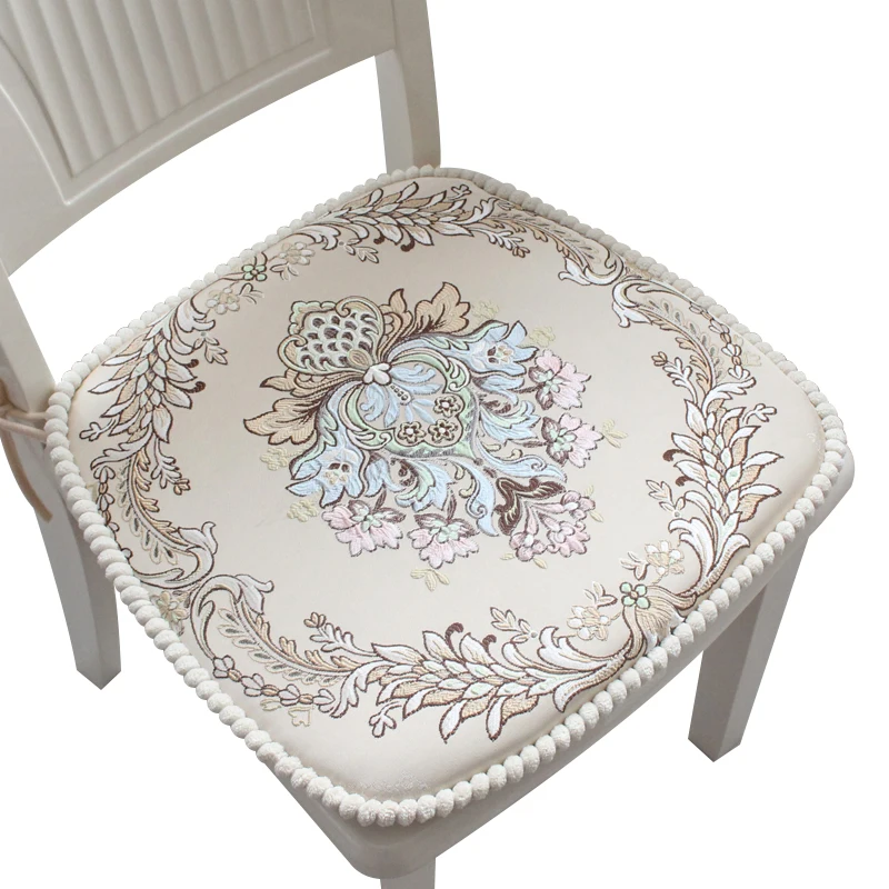 Утолщенная Европейская ткань Decorativos для дома, Нескользящая подушка для обеденного стула Coussins Coussin Almofada