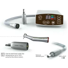 1 комплект coxo, стоматологический Белый светодиодный Бесщеточный мини Электрический Микро Мотор системы C-PUMA+ 1:5 красный увеличивающий