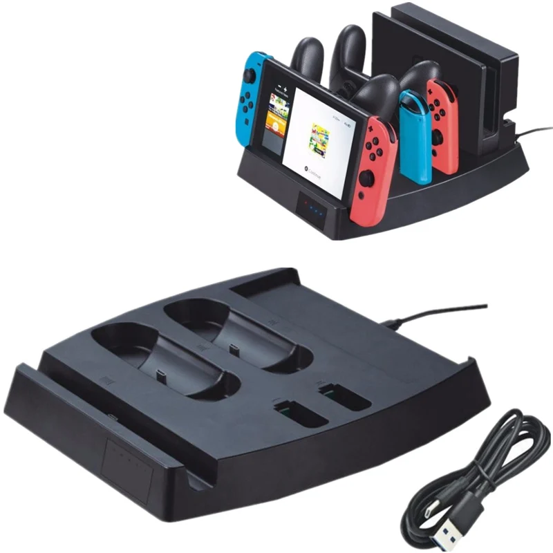 

ABS Charging Dock Storing Stand For Nintend Switch Console NS Joy-cons Charger For Switch Pro Controller Charge Stand Holder