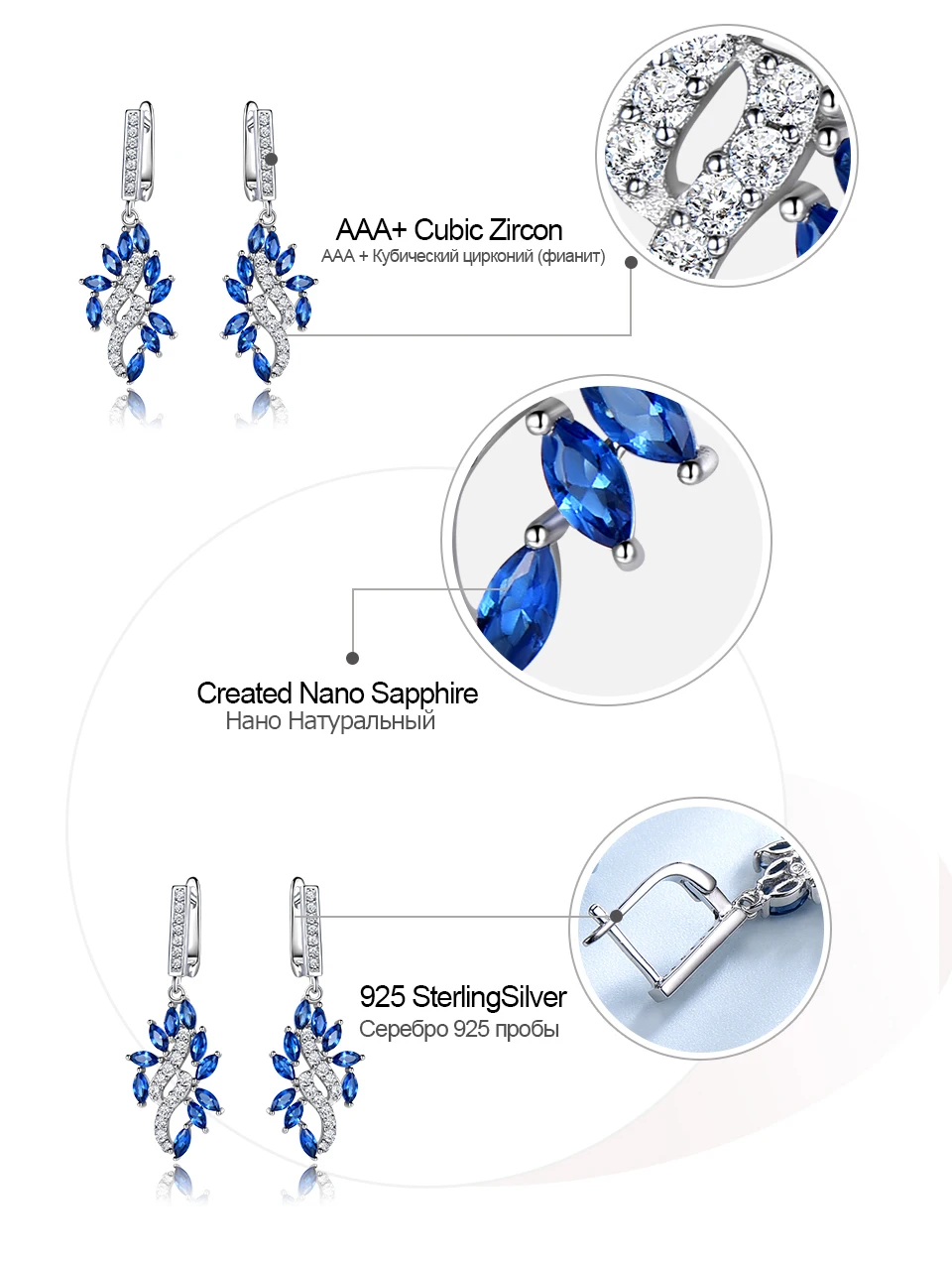 UMCHO-Sapphire--925-sterling-silver-earrings-for-women-EUJ088S-1pc (8)