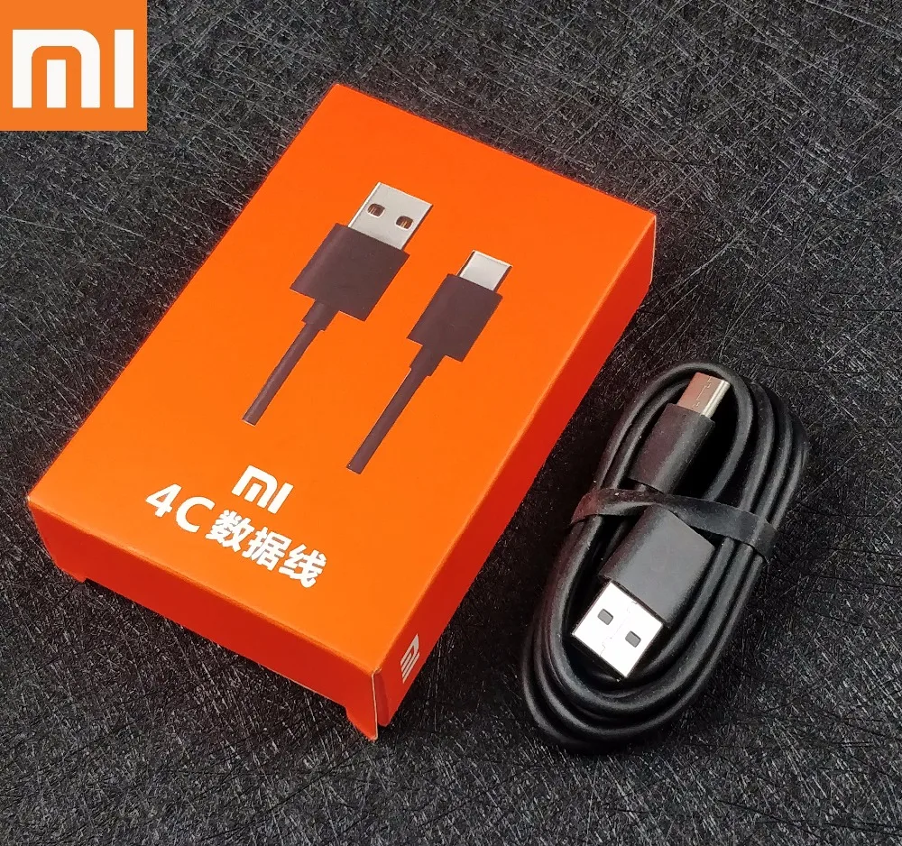 

Original Xiaomi Mi 9 Fast Charger Cable Usb Type-C 2A Black 100CM data sync Cable For Mi 8 9 se lite 6 A2 A1 Mix3 2s Mix 2 Max 3