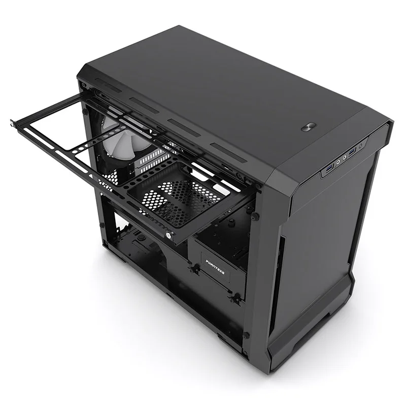 PHANTEKS 215PTG Mini-ITX RGB computer case(ITX motherboard / 280 water cooled / long graphics / with silent 140mm fan