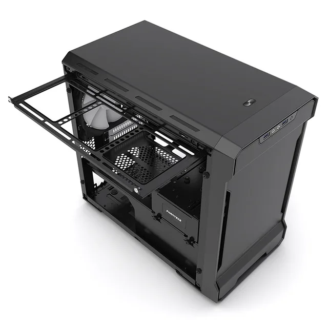 PHANTEKS 215PTG MiniITX RGB computer case (ITX motherboard / 280 water cooled / long graphics