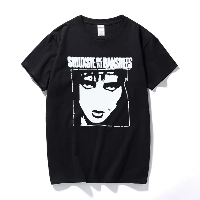 Футболка Siouxsie And The Banshees Bauhaus Cure Punk в стиле рок гот графическая футболка Летняя