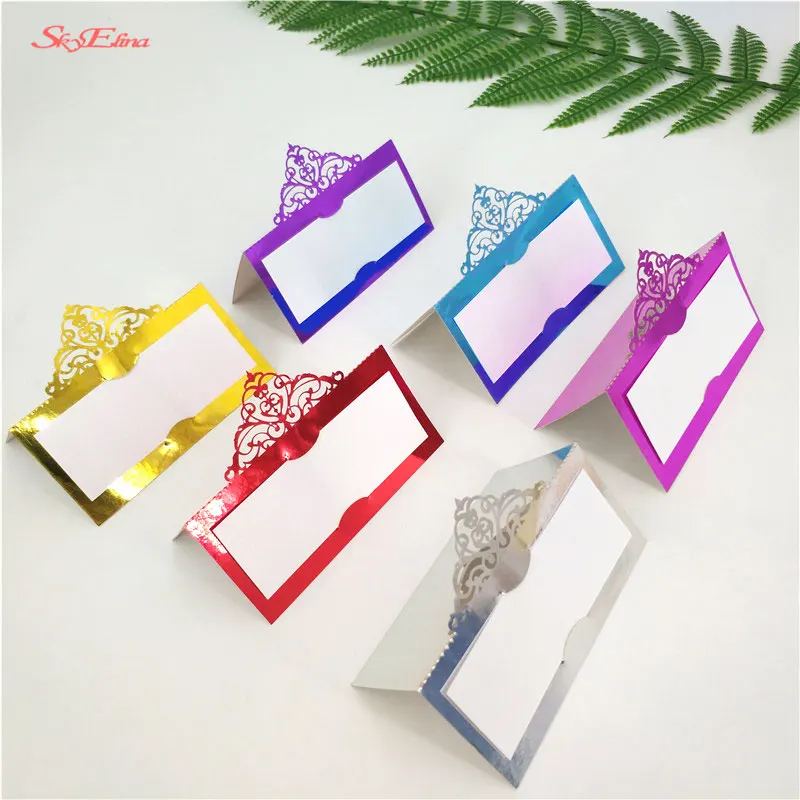 50pcs Bear Laser hollow Cut Baby Shower Birthday Party Table Name Place Cards Wedding Invitations Table Name Card Party Decoration5z (56)