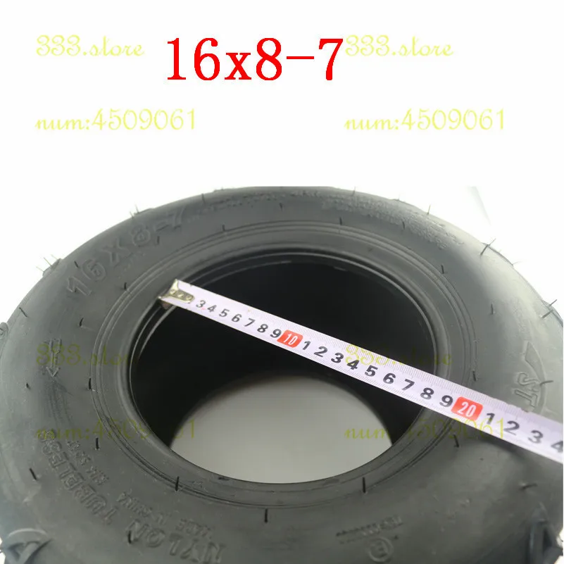 Atv 7 дюймовые шины 16X8 ''дюймовые внутренние трубные колеса 50 70 110 125cc ATV Quad Багги