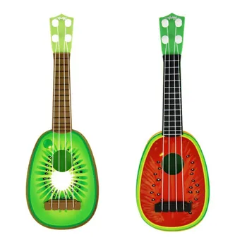 

Baby Kids Children Toys Design Children Learn Guitar Ukulele Mini Fruit Can Play Musical Instruments Toys