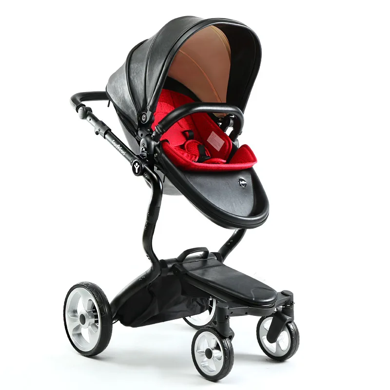 

Luxury Baby Stroller high landscape Baby carriages sitting and lying folding portable newborn cart four wheel infant trolley