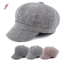 Feitong качественный берет унисекс винтажные хлопковые шляпы зимние шапки модные теплые береты высокого качества шапки мягкие повседневные Шапки