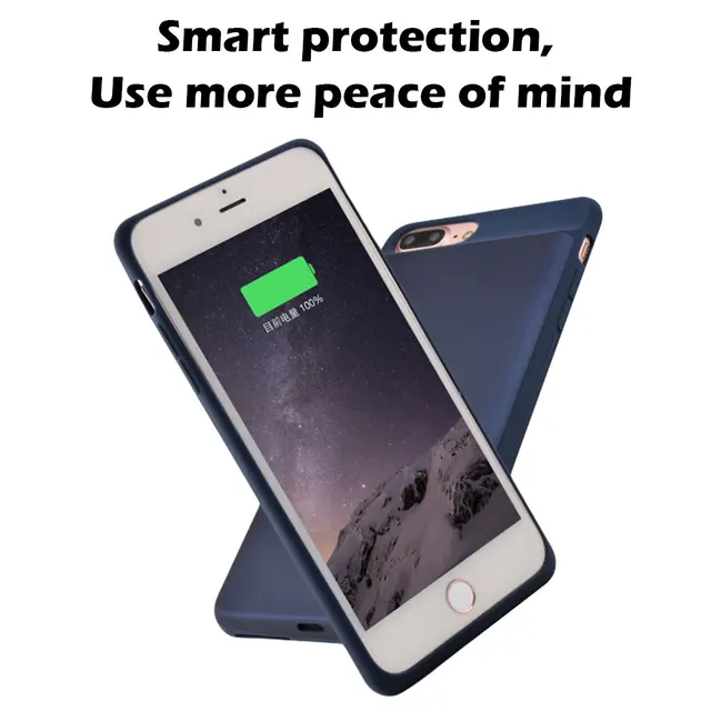 High Quality Battery Case For iPhone 6 6s 7 8 2500/3700mAh Power Bank Charging Case For iPhone 6