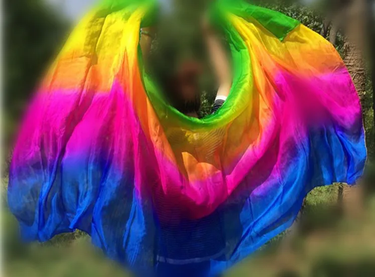 Шелковая Фата для танца живота 200/250/270 см|dance silk veil|belly dance veilsilk veil |