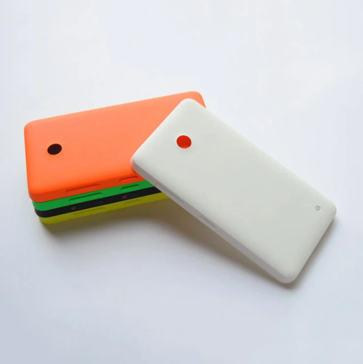 عودة باب البطارية الإسكان ل nokia 630 635 الخلفية غطاء حالة لمايكروسوفت lumia nokia 635 630 الغطاء الخلفي دون شعار