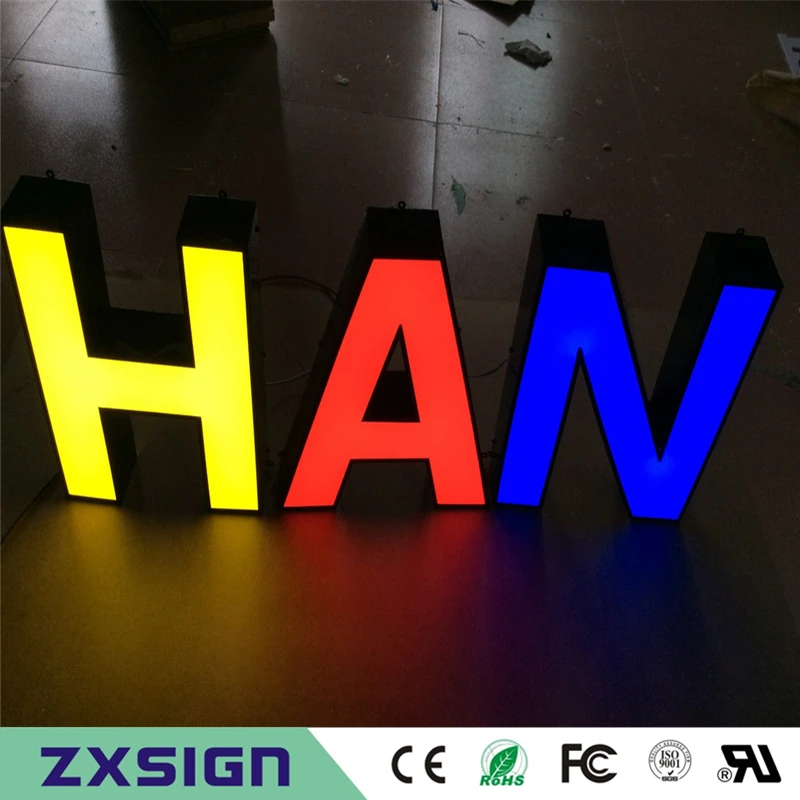 Наружная водонепроницаемая высокая яркость акриловая нержавеющая сталь Боковая