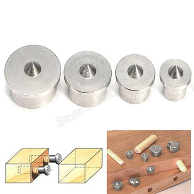 Buy 4Pcs Dowel Drill Centre Points Pin Wood 6 12mm