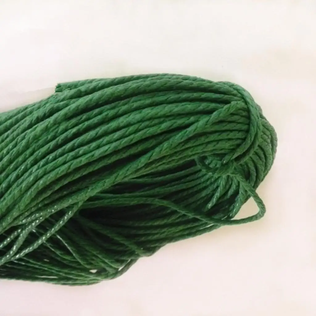 12pieces Mixed Color 2mm Round Wax Cotton Cord Thread DIY Bracelet Necklace Jewelry Beading Craft Supply