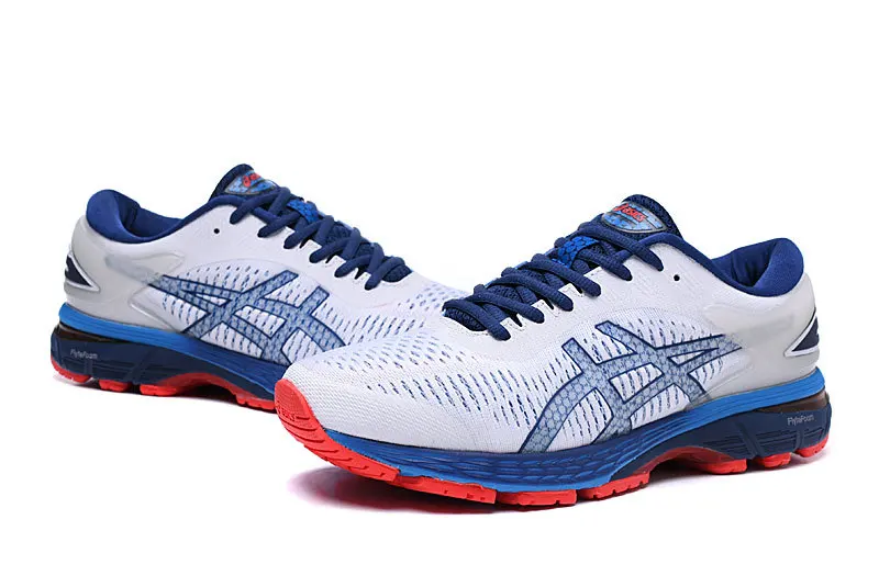 Горячая Распродажа ASICS Gel Kayano 25 мужские кроссовки обувь s спортивная обувь для бега европейский размер 40,5-45