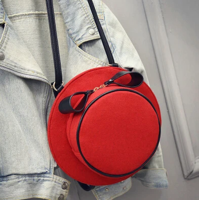 Япония и Южная Корея новая зимняя Милая шляпа клетчатая сумка на плечо многофункциональная сумка