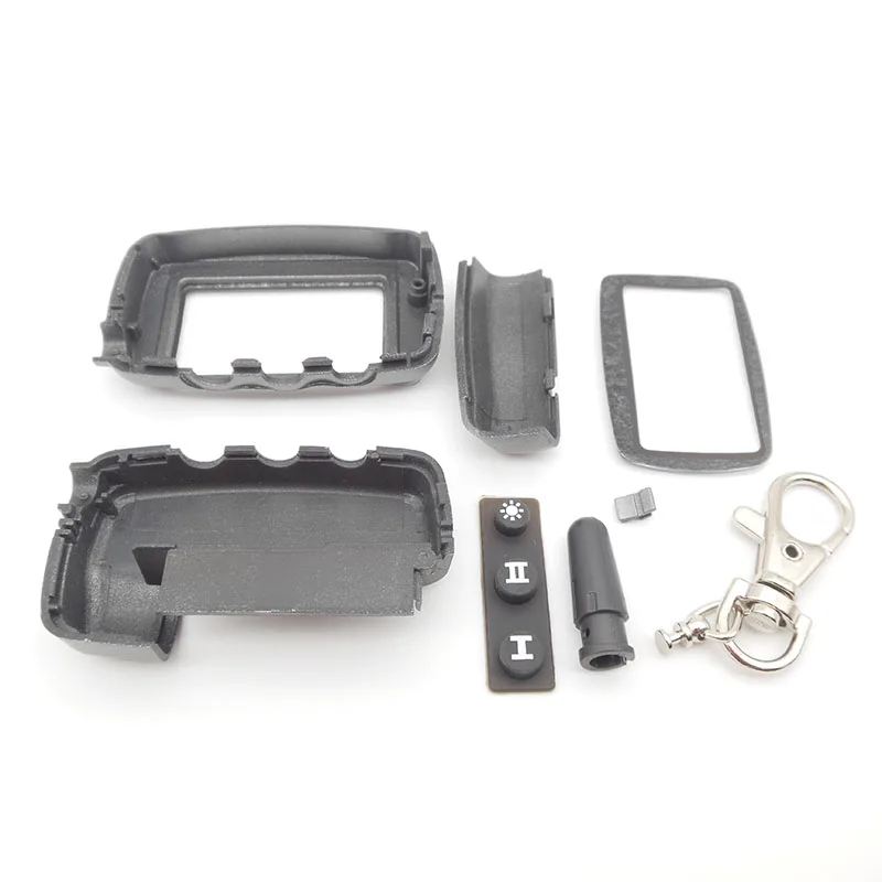 

Russian version A9 case keychain for starline A9 A8 A4 lcd remote two way car alarm system free shipping