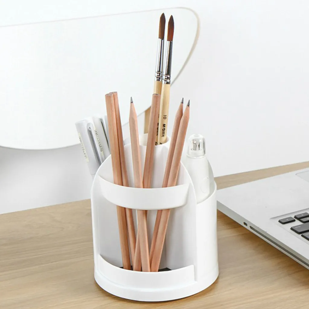 ISHOWTIENDA органайзер ящик для хранения на столе держатель ручки Caddy офис карандаш сетка настольная коробка для хранения organizador de maquillaje