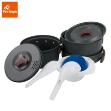 Fire Maple 2-3 Persons Set Be Cocina Camping Pot Outdoor Cutlery Panelas Camp Cooking Cookware Picnic FMC-202