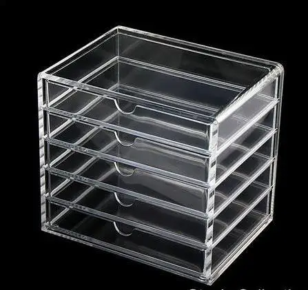 Muji Office Organizer Transparent Acrylic Drawer Storage Box