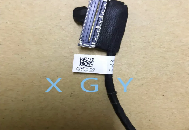 Оригинальный Для DELL XPS 13 9350 светодиодный ЖК дисплей LVDS видео Экран AAZ80 QHD кабель