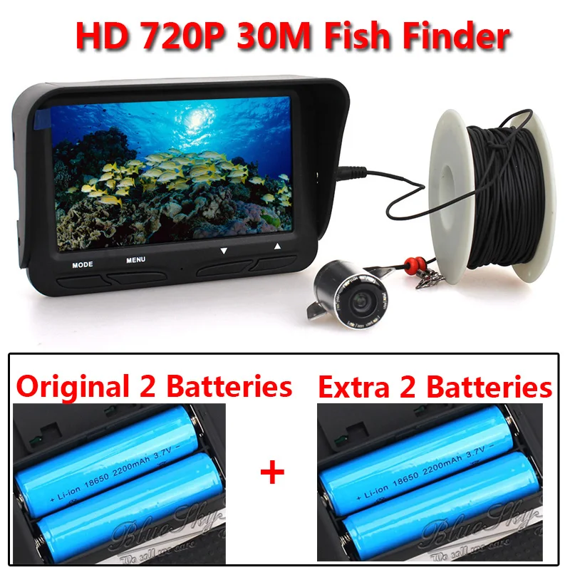 30m 720P Professional Underwater Ice Fishing Camera font b Night b font font b Vision b