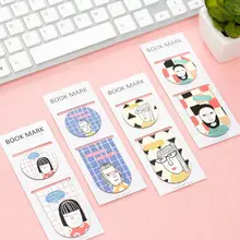 Мультяшная Фэнтези Закладка на магните креативные бумажные скрепки для бумаги держатель индекс Marcador de Livro канцелярские принадлежности 4 компл./лот