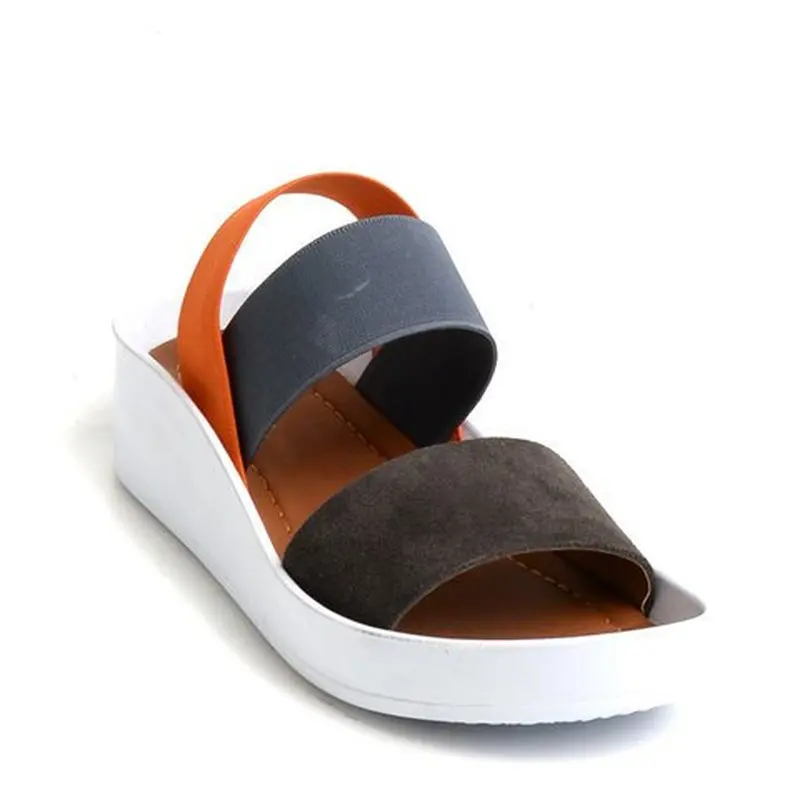 Sandalias mujer/женские летние босоножки на низком каблуке сандалии гладиаторы из